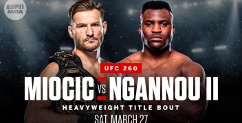 UFC 260: Миочич vs. Нганну: даты, кард, анонс, прогнозы