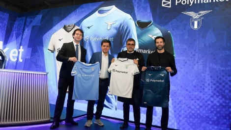 Polymarket стал спонсором «Лацио» и заплатит клубу из Рима 22 млн долларов