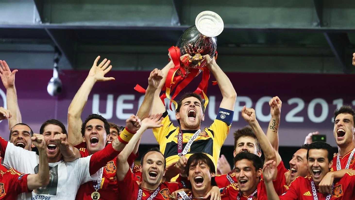 Испания – единственная сборная, выигравшая Евро дважды подряд